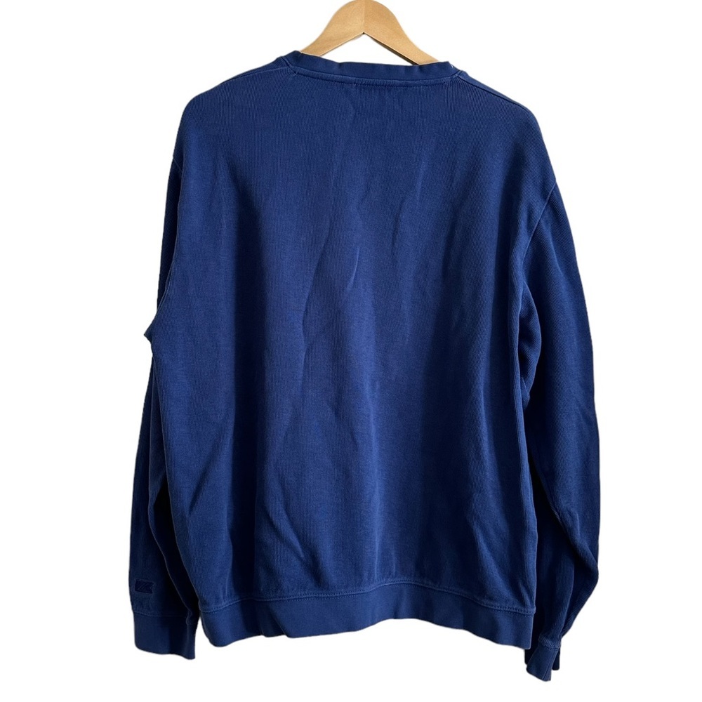 Cutter & Buck V-Neck Blue Sweatshirt Size Large - Picture 4 of 17